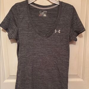 Under Armour Gray V-Neck T-Shirt